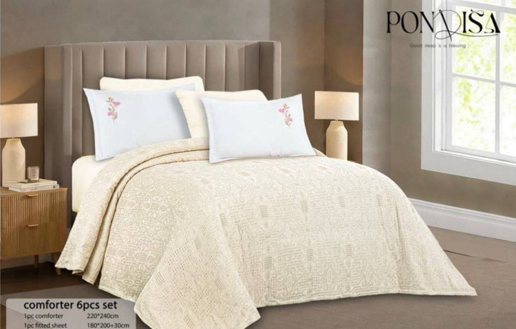 روتختی دونفره وارداتی ترک cotton life