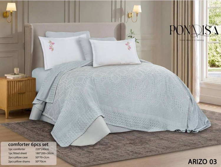 روتختی دونفره وارداتی ترک cotton life